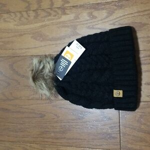 NEW! Timberland Fleece Beanie Hat OSFM NWT